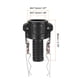 thumbnail image 2 of Adaptador macho Uxcell, accesorios de manguera de extremo de manguera de camlock de 1", 2 of 5