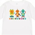 thumbnail image 4 of Inktastic Robotics Team Robot Lover Boys or Girls Long Sleeve Toddler T-Shirt, 4 of 5