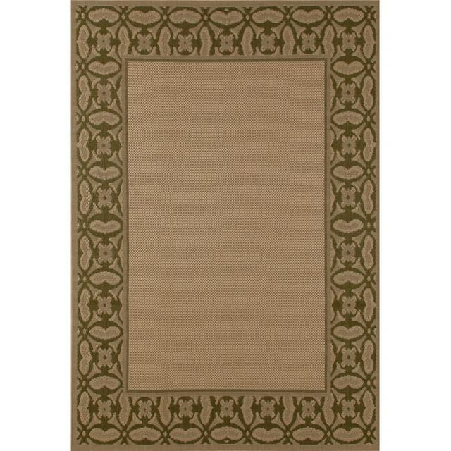 Art Carpet Plymouth Collection Conversing Flat Woven Area Rug, Beige, 3' x 4', Machine Woven, Polypropylene