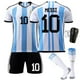 thumbnail image 1 of Camiseta del equipo nacional argentino di maria tailandia jersey argentina messi america kits de uniformes de fútbol oso de fresa Hogar, 1 of 6