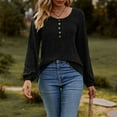 thumbnail image 2 of AELand Womens Sweaters, Casual Round Neck Long Sleeve Tops and Blouses For Spring & Fall & Winter, 2 of 8