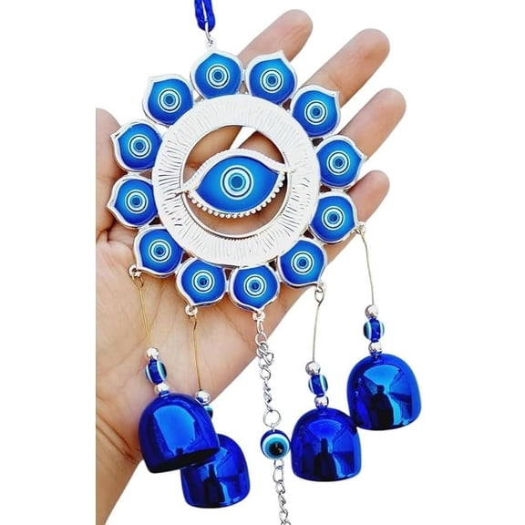 Evil Eye Hanging for Home House Main Entrance Door Decoration Nazar Battu for Living Room Decor, Big Size