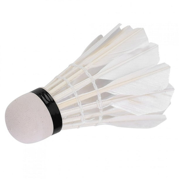 Volants de Badminton, 12 Paquets Plume d'oie Badminton Volants