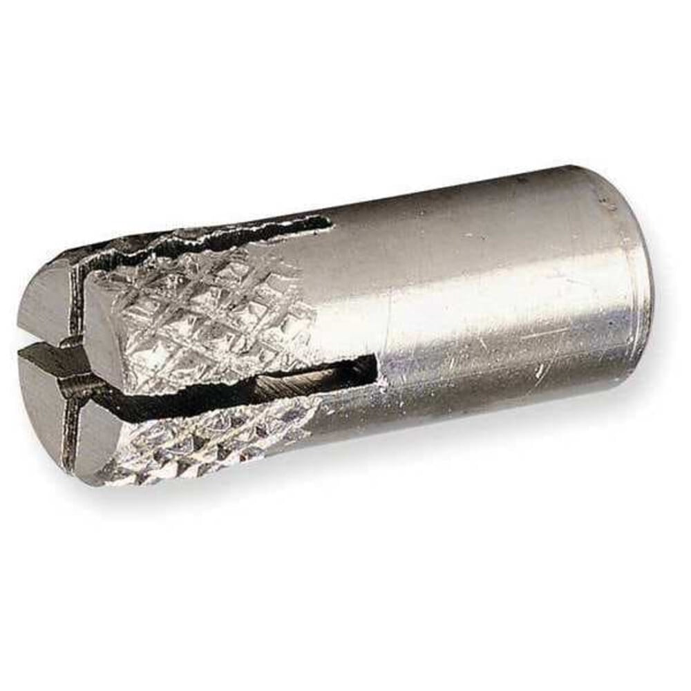 Multi-Set II Flush Embedment Anchor, 1/2" Dia, 1-5/8" L, Steel Zinc Plated, 50 PK RL-38