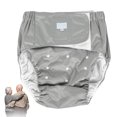 thumbnail image 1 of Sous-vêtements Réutilisables Étanches pour Incontinence Adulte, Ajustables Lavables pour Aînés, Culottes-Couches Réutilisables pour Incontinence pour Hommes Femmes, 1 of 8