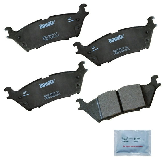 Disc Brake Pad Set Fits select: 2015-2017,2020 FORD F150