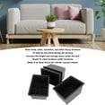 thumbnail image 4 of 4Pcs Stackable Bed Risers, Chair Leg Lifts, Furniture Risers for Bed, Desk, Sofa, Table, 4 of 8