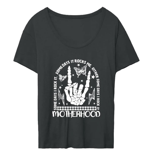 Camiseta de mujer moda verano transpirable impreso suave cuello redondo camisetas para M