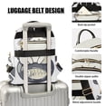 thumbnail image 3 of FORMRS Mini Backpack Purse for Women Travel Daypack Casual Shoulder Bag, Black Cute Cat, 3 of 7