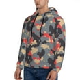 thumbnail image 2 of Hoodies for Men - black Camouflage red Long Sleeve Comfrt Men'S Fashion Hoodies & Sweatshirts, Sweatshirts for Men Hoodies Pullover Clothing Clothes with Pouch, 2 of 7