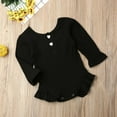 thumbnail image 6 of Baby Girls Ribbed Ruffle Bodysuit, 6 of 6