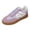 Purple, variant on Women's Retro Sneakers Fashion 𝖫a𝖼e Up Athlet𝗂c Shoes Casual Non-S𝗅ip Walking Shoes Lightweight Daily Walking Shoes for Back to College