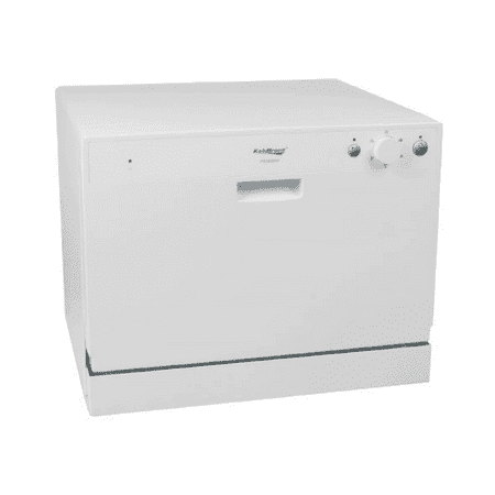 Koldfront 6 Place Setting Countertop Dishwasher White Walmart