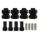 thumbnail image 2 of 2x 4 Uds. Cubos de Rueda Extendidos Yotijar Mejora 4mm para Scx24 Axi00002 Camiones 1:24, 2 of 5