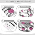 thumbnail image 2 of joogoo Girls' Leggings Strawberry on Stripes Yoga Pants 6T, 2 of 8