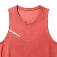 thumbnail image 6 of LODIENY Mens Workout Tank Tops Quick Dry Athletic Gym Muscle Fit Vest Breathable Mesh Sleeveless Crew Neck Running Training Shirts Orange M, 6 of 6