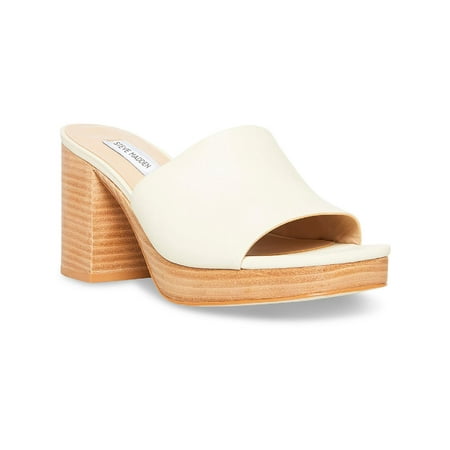 

Steve Madden Womens Elda Open Toe Slide On Heels