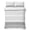 Gray, variant on Queen Quilt Set 90''x96'', Dragonfly Lightweight Summer Bedspread Coverlet Set with 2 Pillow Shams, Watercolor Colorful Nature Painting Art Breathable All Season Quilt Bedding for Bedroom/Guest Room