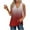 Red, variant on Tank Tops for Women under $4.98 no boundari Sleeveless Printed V-neck Pullover Side Slit Loose Casual Top Multicolor XL