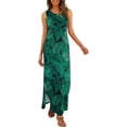 thumbnail image 4 of Women's Casual Summer Sleeveless Dress Loose Split Maxi Dresses with Pockets, 4 of 6