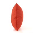 thumbnail image 3 of Naed Pillow, Rectangular 18 Inch, Orange Water Safe Fabric Indoor Outdoor, 3 of 3