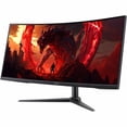 thumbnail image 6 of Acer Nitro XZ340CUR X0 34" Class UWQHD Gaming LCD Monitor - 21:9 - Black - 34" Viewable - 3440 x 1440 - FreeSync Premium - 250 Nit - 1 ms - 200 Hz Refresh Rate - Speakers - HDMI - DisplayPort, 6 of 6