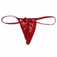 thumbnail image 4 of Intimates Men's G-String T-Back Shorts Men Underwear Men Stylish Lace Pattern XXXXL, 4 of 7