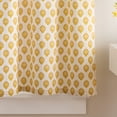 thumbnail image 3 of Curtainworks Kiara 3 Piece Valance and Tier Set Marigold, Rod Pocket, Light Filtering, Indoor, 58" x 14" Adult, 3 of 5