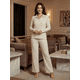 thumbnail image 2 of Conjunto de Suéter y Pantalón Acanalado Diseño Elegante y Versátil para Mujer, 2 of 5