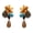 Style-3, variant on PAURO Flower Earrings for Women Drop Boho Beach Elegant Statement Stud Post Colorful Dainty Stainless Steel Vintage Exaggerated Cubic Zirconia Big Floral Jewelry Style-4