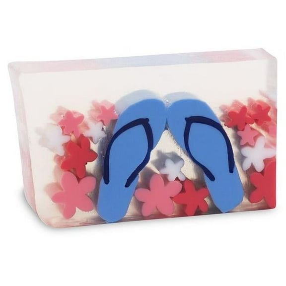 Flip Flops 5.8 oz. Bar Soap in Shrinkwrap