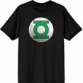 thumbnail image 4 of Green Lantern Logo Men's Black Crew Neck Short Sleeve Tee-XS, 4 of 6