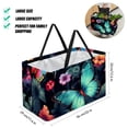 thumbnail image 2 of Butterfly Large Capacity Reusable Toy, Picnic, and Storage Basket - Foldable Oxford Cloth Material for Ultimate Convenience, 2 of 7