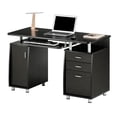 thumbnail image 3 of Techni Mobili Complete Adult Computer Workstation with Cabinet and Drawers, 30" H, Espresso RTA-4985D-ES18, 3 of 18