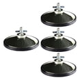 thumbnail image 2 of S SERENABLE 4 Pieces Table Feet Parts Cushion Pool Table Leveling Riser for Table Tennis, 2 of 9