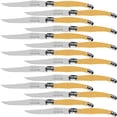 thumbnail image 1 of Cuchillos para Carne Laguiole LaguioleYellow 14 pzas 23 cm Amarillo Acero Inoxidable Cuchillo para carne., 1 of 3