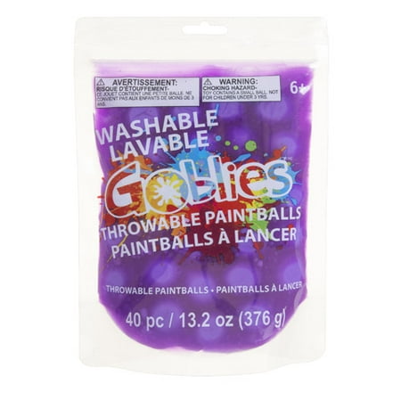 Goblies Throwable Purple Paint Balls, 40 Piece