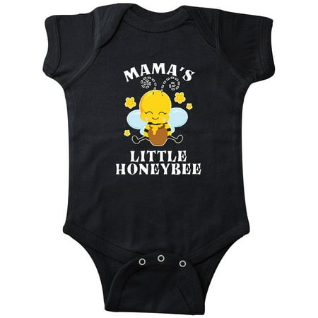 

Inktastic Cute Bee Mama s Little Honeybee with Stars Gift Baby Boy or Baby Girl Bodysuit