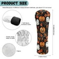 thumbnail image 6 of Yuyamidu Halloween Ghost Golf Club Head Cover Pumpkins PU Leather Golf Head Covers for Hybrid Fairway Wood Driver, Waterproof, 6 of 8