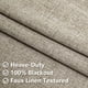 thumbnail image 5 of Juego de cortinas opacas IGEMAEVE, 213 cm de longitud, 2 paneles, lino, 5 of 8