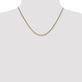 thumbnail image 2 of 14k Rose Gold 1.8mm Solid D/C Spiga Chain, 2 of 3