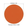 thumbnail image 2 of 3.9" Round Carpet Spot, 24 Pack Floor Spot Sitting Marker Nylon Sign, Orange, 2 of 6