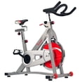 thumbnail image 3 of Sunny Health & Fitness Stationary Belt Drive Pro Indoor Cycling Exercise Bike w/ 40lb Flywheel for Home Cardio, SF-B901B, 3 of 8