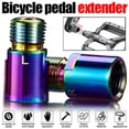 thumbnail image 3 of Pedal De Bicicleta Espaciadores De Pedal De Bicicleta Extensores De Pedal De Pie De Bicicleta Con Marcas L Y R Para Bicicleta De Montaña Mtb Bicicleta De Carretera Guardurnaity OD007724-00, 3 of 7