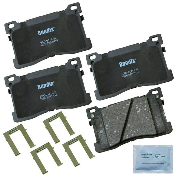 Disc Brake Pad Set Fits select: 2012-2016 HYUNDAI EQUUS, 2015 KIA K900