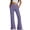 Purple, variant on Siminsem High Waisted Flared Yoga Pants With Pockets for Women Butt Lifting Workout Leggings Petite Palazzo Pants Casual Summer Beach Travel Clothes Lounge Wide Leg, White, 2XL
