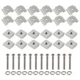 thumbnail image 2 of PV Solar Panel Bracket Aluminium Alloy Mounting Medium Clamp Photovoltaic, 2 of 7
