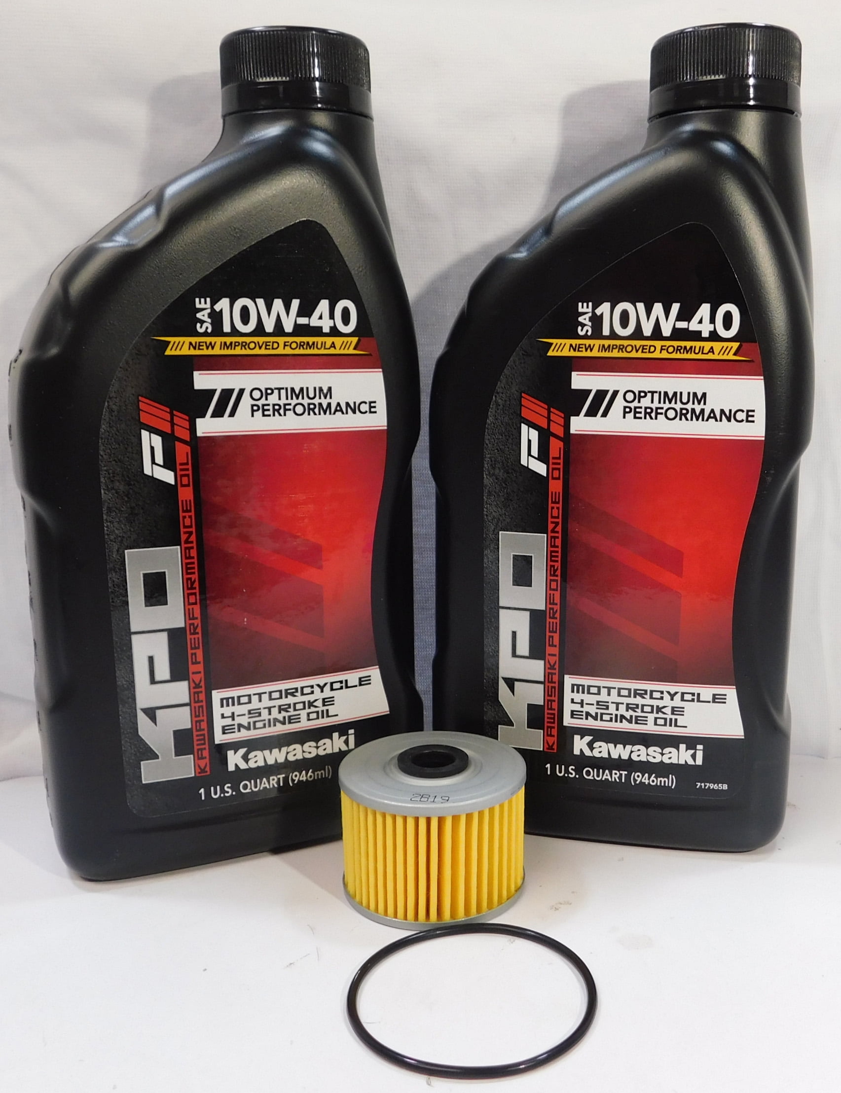Kawasaki OEM Oil Change Kit for 2023 Kawasaki Ninja ZX-4RR