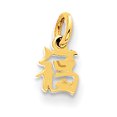 thumbnail image 1 of 14K Yellow Gold Chinese Symbol Good Luck Charm, 1 of 2