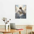 thumbnail image 2 of Lingy Jesus Christ in The Starry Saying Come to Me Jesus Canvas Wall Art Print Poster Picture Modern Office Home Room Decor, 2 of 4